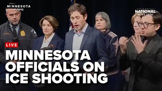 Minnesota elected officials discuss fatal shooting involving ICE agents