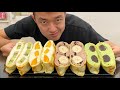 How to make delicious mango pancakes!如何製作美味芒果班戟！