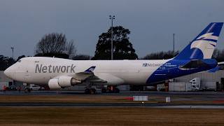 (RARE!) Network Aviation 747‑409F | Brilliant Landing at Christchurch Airport (CHC)! (RARE!) Network Aviation 747‑409F | Brilliant Landing at Christchurch Airport (CHC)!