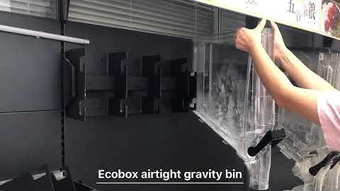 How to clean the Ecobox new arrival gravity dispensr