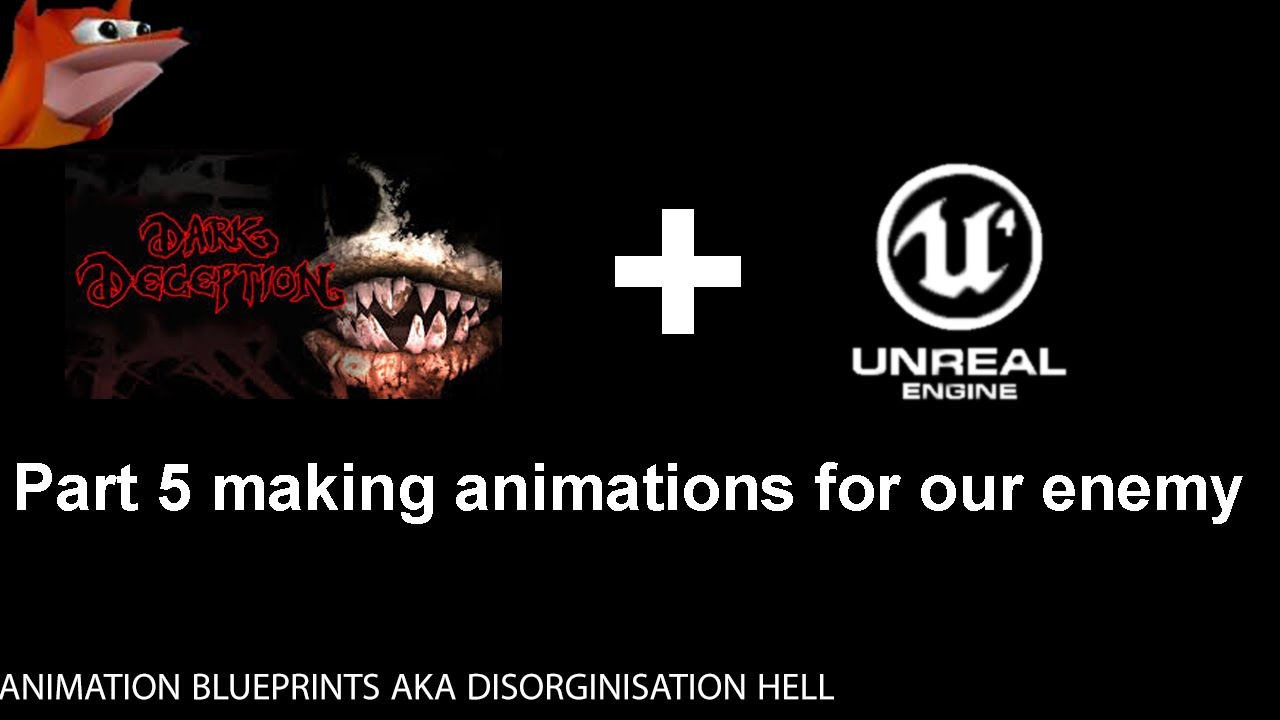 How to make a dark deception fangame part 5 (Animation blueprints ...