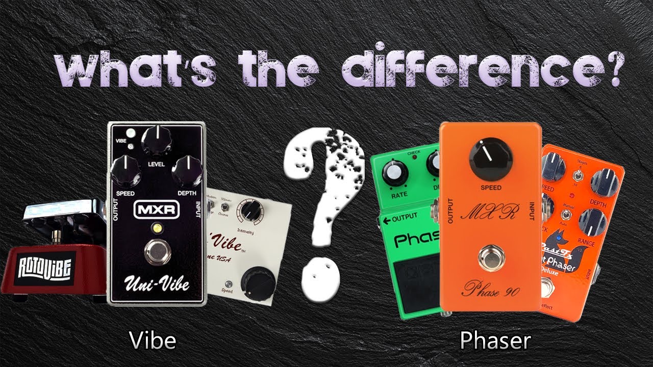 What's The Difference? Uni-Vibe and Phaser - YouTube