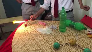 preparation of ethyne gas from calcium caarbide (industrial preparation )
