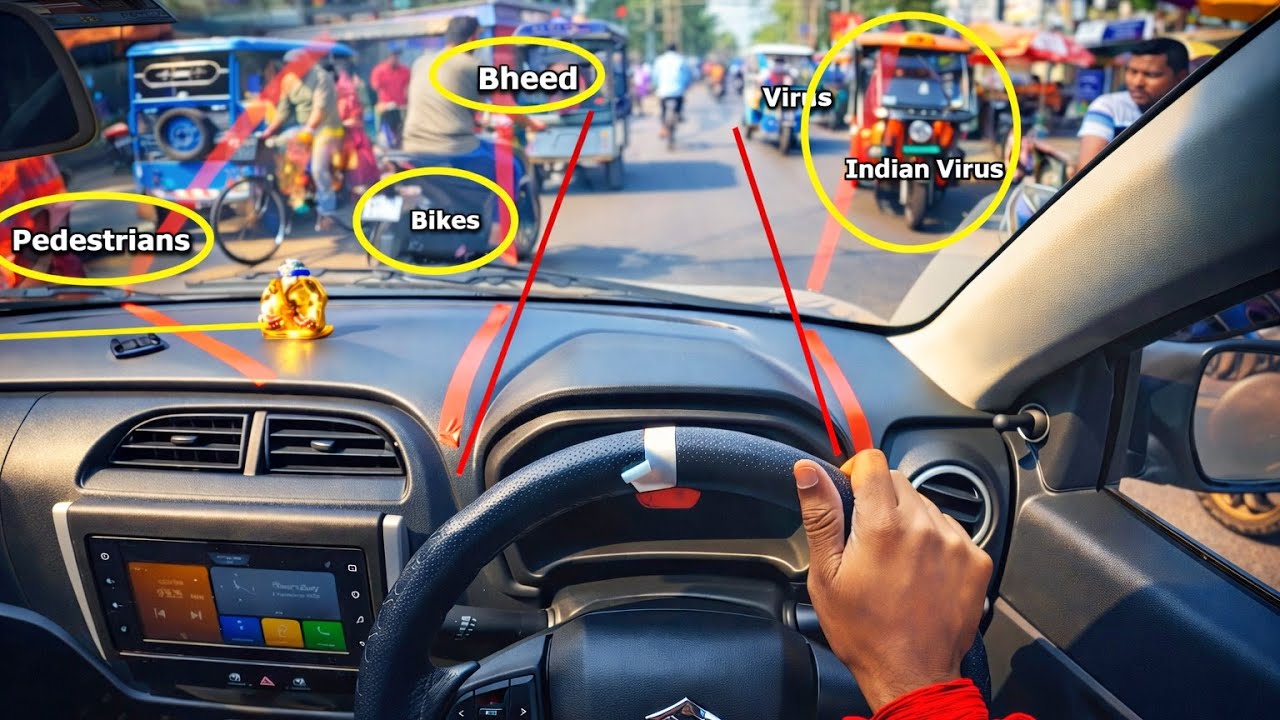 Car Driving Training and Road Judgement in Left Side and Right side Judgement