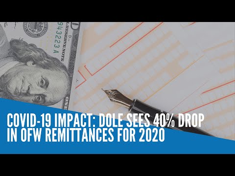 COVID-19 impact: DOLE sees 40% drop in OFW remittances for 2020