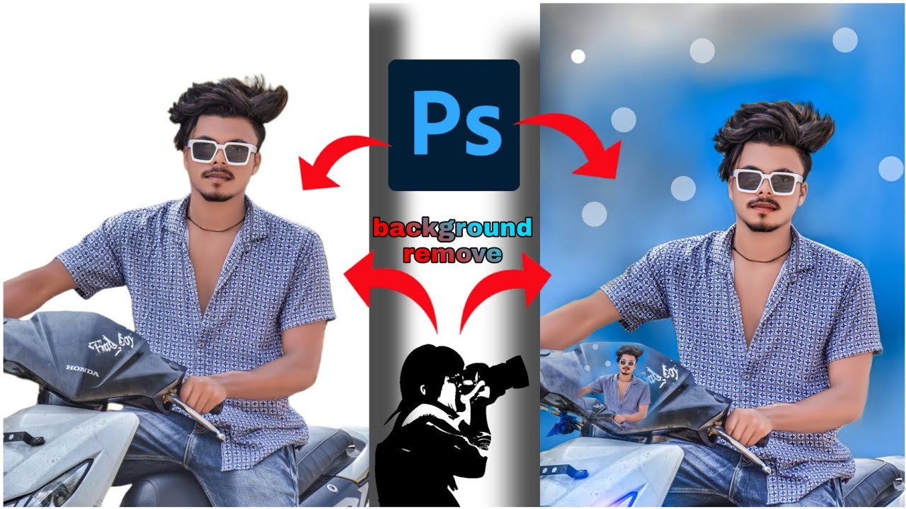 How to change your photo background Like pro in Ps Touch mobile-NSB PicturesAK editor 077