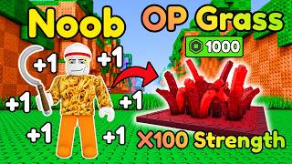 Starting Over as NOOB with OP GRASS in Roblox +1 Cut Grass Adventure! screenshot 5