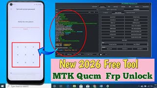 Mtk qulacomm Latest Security All Mobile  Factory Rest Frp Bypas Free Tool  100 Working 2026