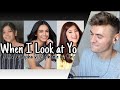 Elha Nympha vs Zephanie vs Chloe Redondo | WHEN I LOOK AT YOU | Honest Reaction