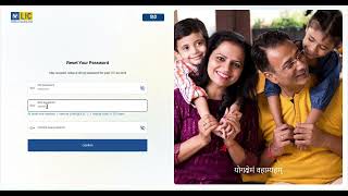 LIC Merchant Portal - Tutorial On Reset Your Password #lic screenshot 5
