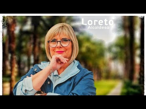La alcaldesa Loreto