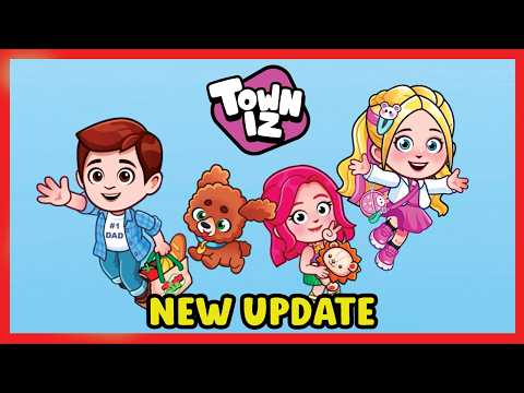 Towniz World : Avatar Life - New Update Neighborhood is Here #mytowngames