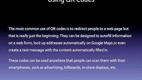 [VIDEO] how to use qr codes in your business
