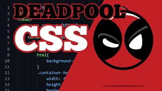 DEADPOOL | Speed Coding CSS ART