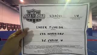 Sea Warriors | NCA Virtual | CFA | Cheer Florida Allstars