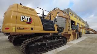 CAT 352 excavator. Up close.