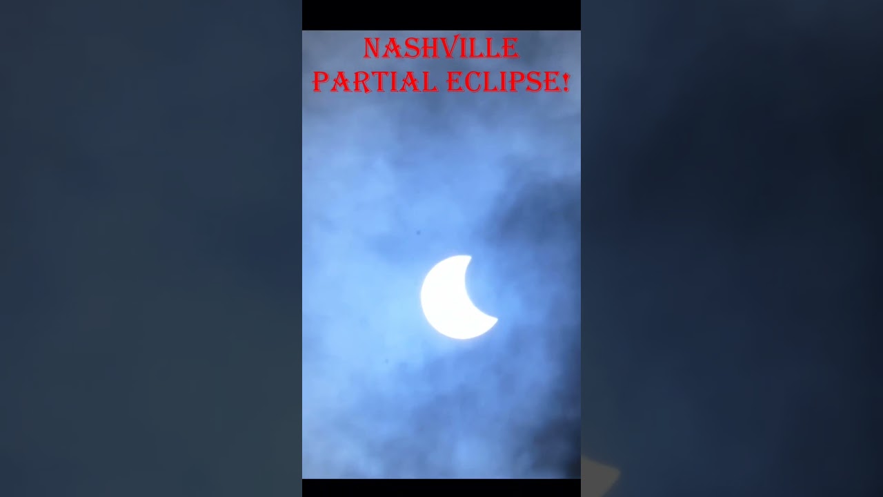 Nashville partial solar eclipse October 2023! 