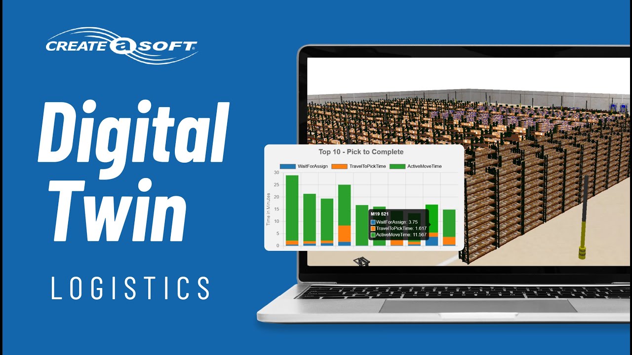 Case Study: Why do 3PL Warehouses Need Digital Twins? | CreateASoft, Inc.