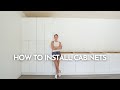 How to Install Cabinets