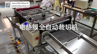 Heating Film Full Auto Unwinding Color Tracking Roll To Sheet Cutter Operations Set Ops
