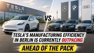 Tesla's Manufacturing Efficiency In Berlin Is Currently Outpacing Established European Luxury Brands