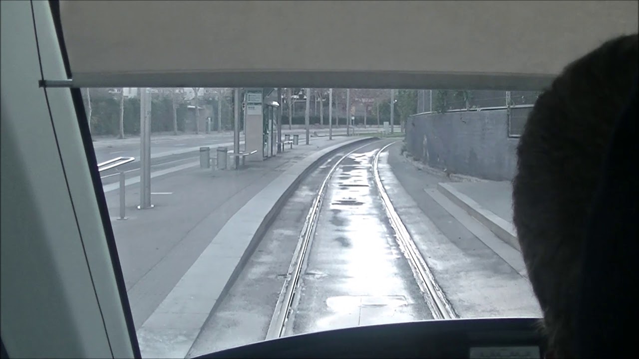 [Train Cab-View]Barcelona Tram T3【Francesc Macià to Sant Feliu | Consell Comarcal】1/1