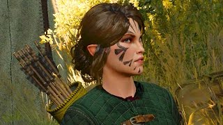 Vernossiel and Geralt: Woodland Beast Contract. All 3 Options (Witcher 3 | Scoia