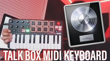 How To - Talk Box With MIDI Keyboard (LOGIC PRO)