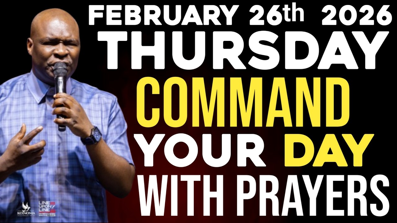 [Thursday 26th February,2026] Start THURSDAY With Prayer Spiritual Prayer By Apostle Joshua Selman