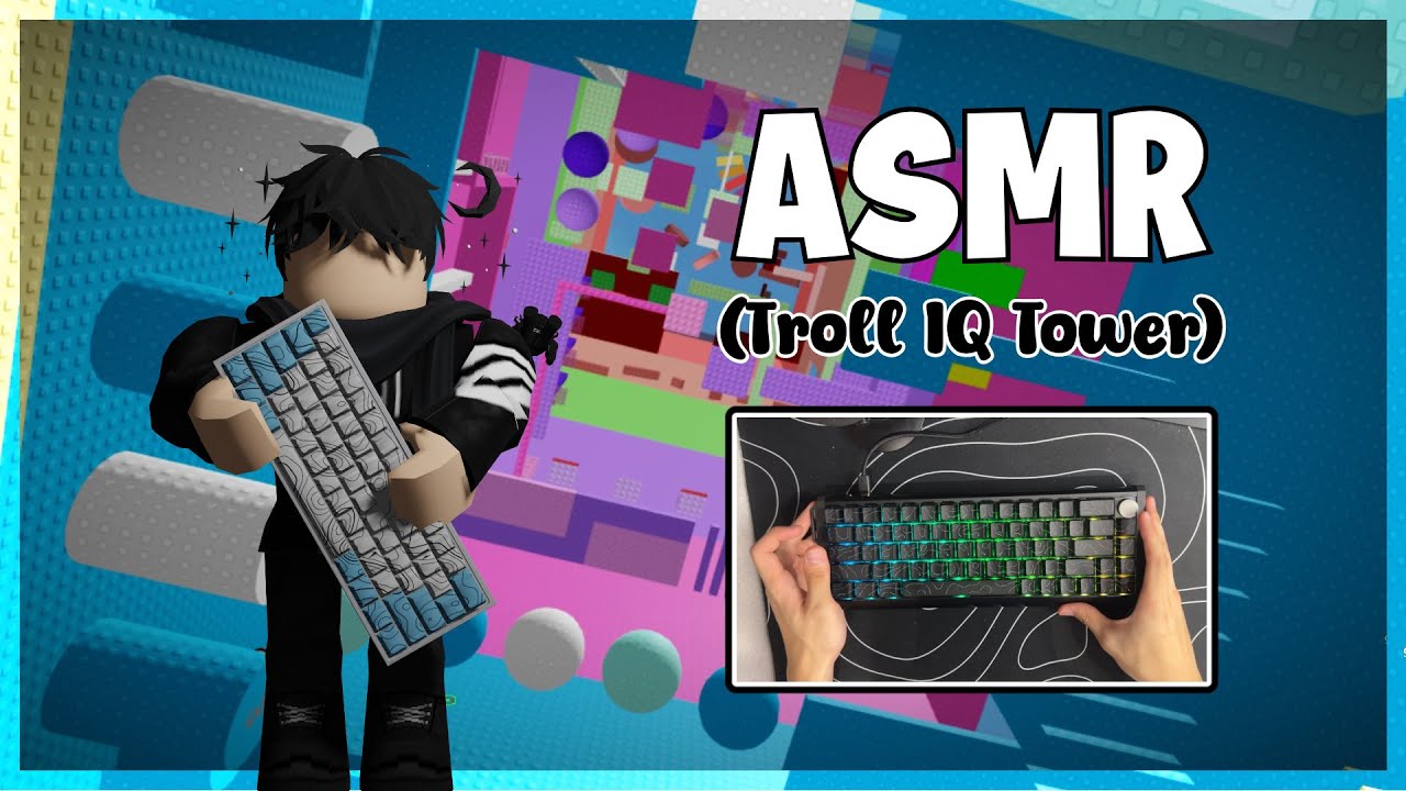 Troll IQ Tower but it's CREAMY Keyboard ASMR + GK68HE Aluminum Keyboard Unboxing!
