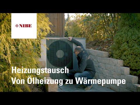 NIBE - Heizungstausch - Von Ölheizung zu Wärmepumpe