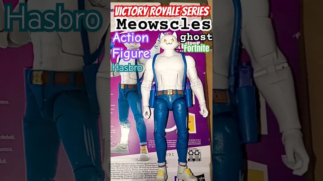 👉🏼 😻 (Meowscles) | (Ghost) | Fortnite | Victory Royale Series | Action Figure | Hasbro
