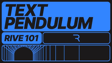 Rive 101 - Animation Exercise Pendulum