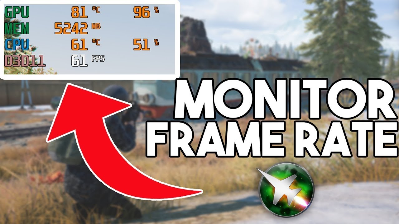 How to monitor Frame rate in any Games [Show in-game FPS] Best Program