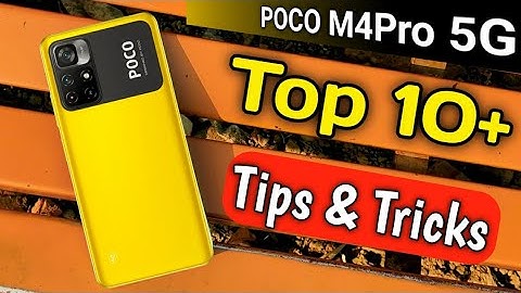 Poco M4 Pro 5G Hidden Features 😯|| tips & trick || in हिन्दी।
