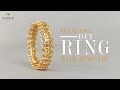 Seamless Ring/Easy Ring/DIY Ring/Wire Wrap Ring Tutorial/DIY Jewelry/How to make/ DIY Accessories