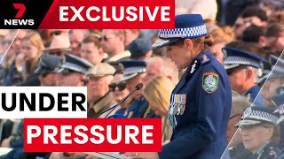 Police Commissioner Karen Webb claims she has the full support of the force | 7NEWS