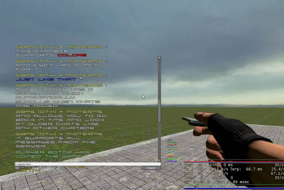 Gmod custom chat commands Gmod custom chat commands