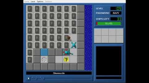 CCLP4 Level 109 "Shemozzle", All Chips (Lynx)