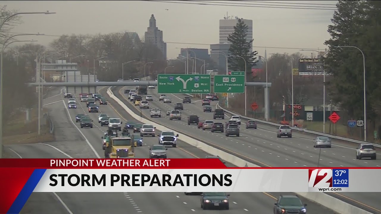 StormBeat: Holiday travel underway as strong storm nears - YouTube