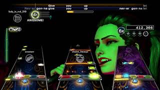 Rock Band 4 - Never Gonna Give You Up - Rick Astley - Full Band [HD]