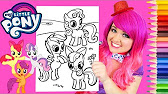 Pinkie Pie Coloring Book Page MLP My Little Pony Pinkie Pie and Gummy