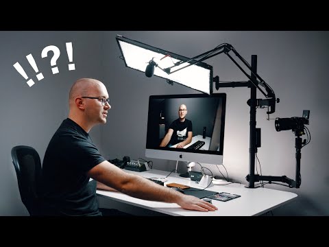 entire-youtube-studio-setup-on-one-desk!