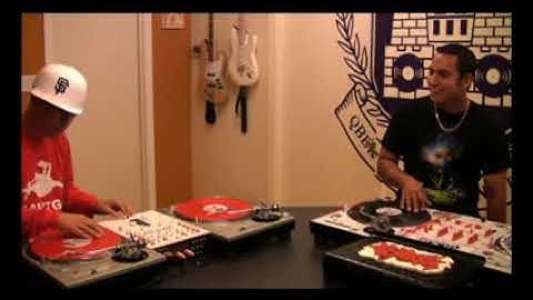 DJ Q Bert et Zeke Scratch routine