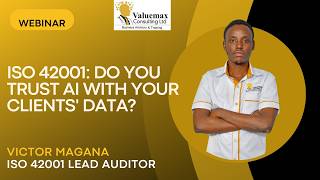 ISO/IEC 42001: Do you Trust AI with your clients'' data?