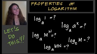 ALGEBRA: PROPERTIES OF LOGARITHM by Jane Maciejewski (@janepmaciejewski2023 )