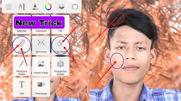 Autodesk Hair Editing Step By Step || Autodesk Sketchbook Hair + Face Smooth New Tutorial ||