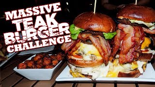 Teak Neighborhood Grill's Teak Burger Challenge (Maitland)