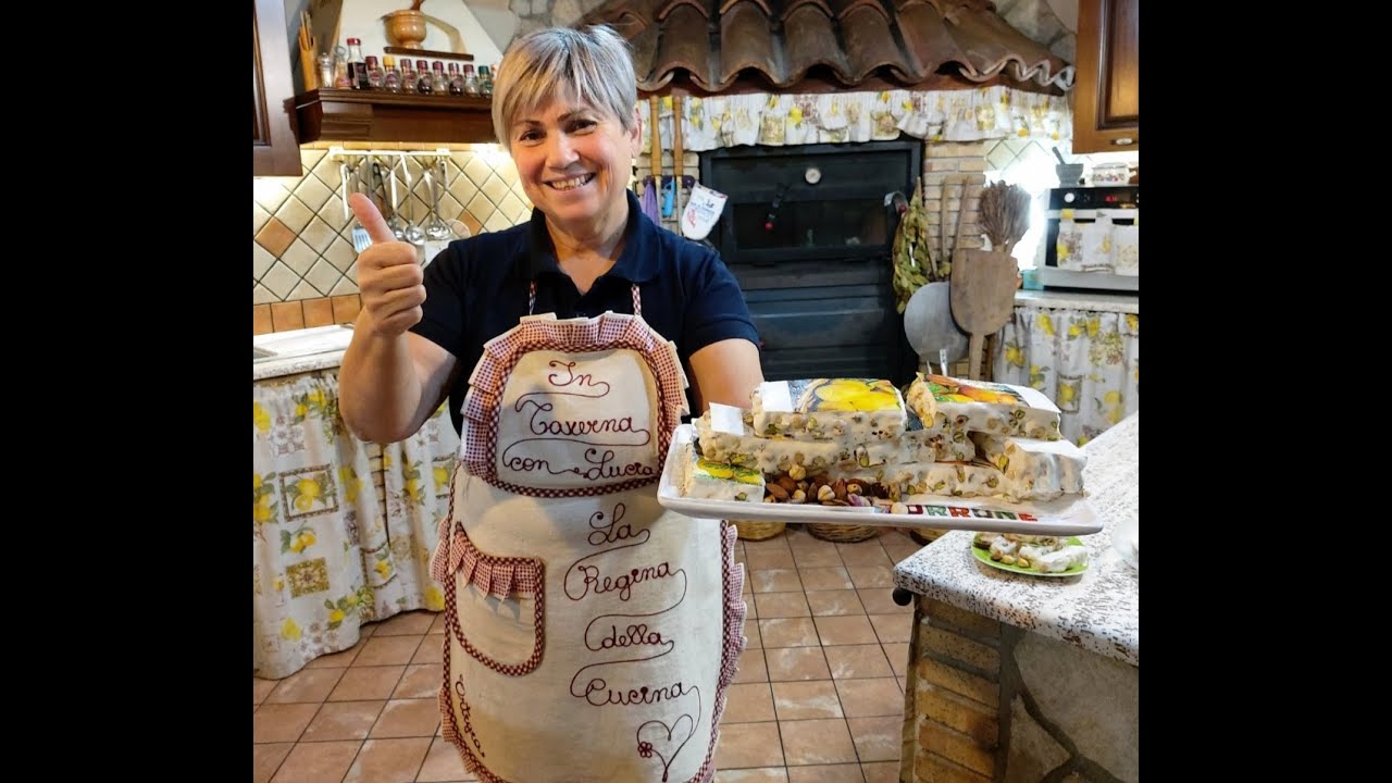 Torrone Bianco Morbido con mandorle nocciole e pistacchio