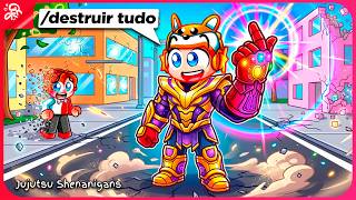 DESCOBRI O MELHOR PODER DE ADMIN DO JUJUTSU SHENANIGANS